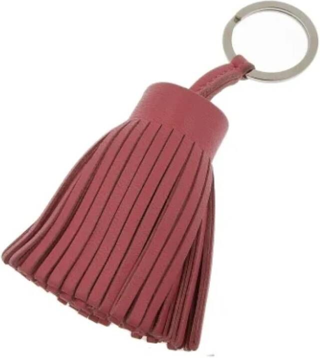 Hermès Vintage Pre-owned Fabric key-holders Roze Dames