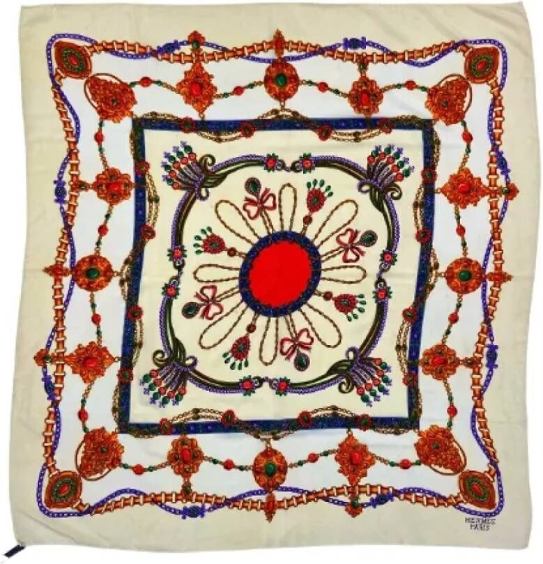 Hermès Vintage Pre-owned Fabric scarves Meerkleurig Dames