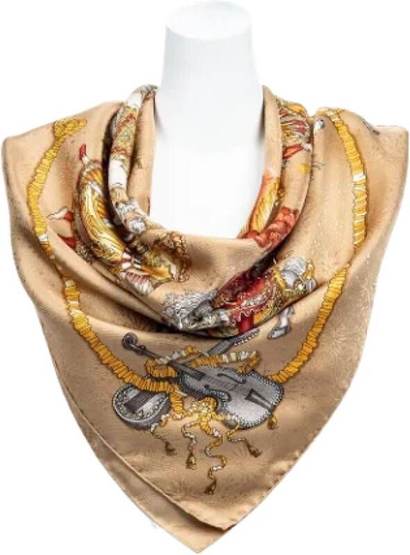 Hermès Vintage Pre-owned Fabric scarves Meerkleurig Dames