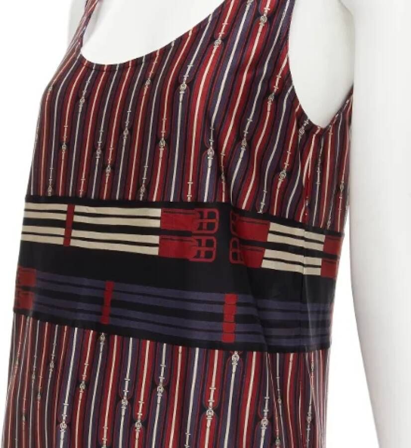 Hermès Vintage Pre-owned Fabric tops Rood Dames