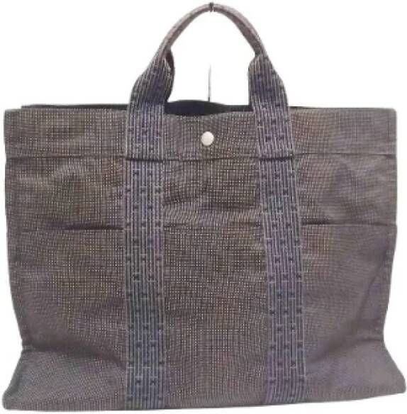 Hermès Vintage Pre-owned Fabric totes Grijs Dames