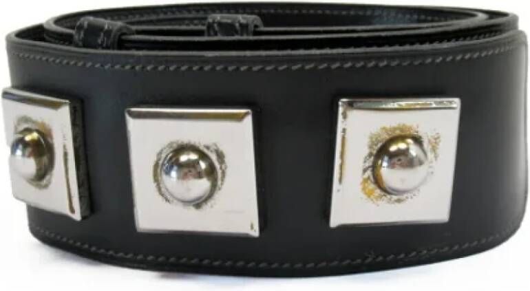 Hermès Vintage Pre-owned Leather belts Grijs Dames