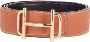 Hermès Vintage Pre-owned Leather belts Oranje Unisex