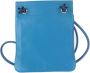 Hermès Vintage Pre-owned Leather crossbody-bags Blauw Dames - Thumbnail 1