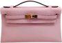 Hermès Vintage Pre-owned Leather handbags Roze Dames - Thumbnail 1