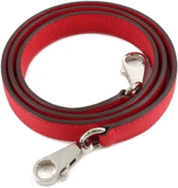 Hermès Vintage Pre-owned Leather home-office Rood Dames