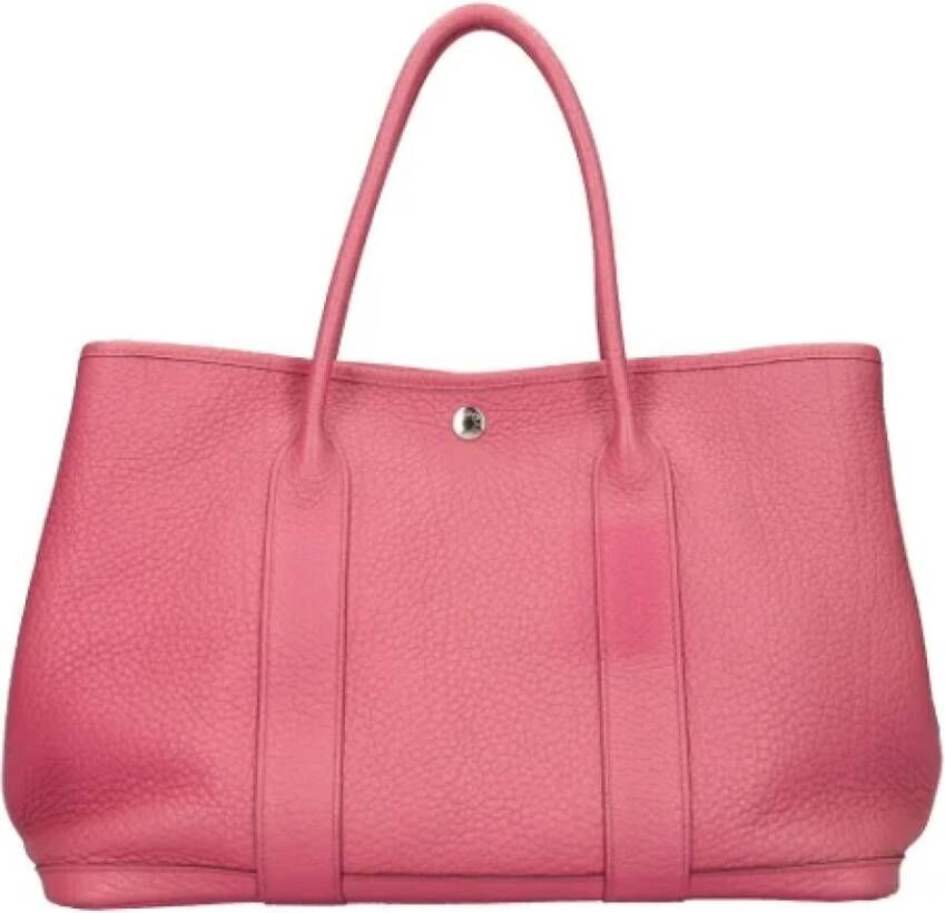 Hermès Vintage Pre-owned Leather shoulder-bags Roze Dames