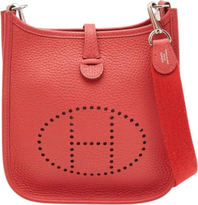 Hermès Vintage Pre-owned Leather shoulder-bags Roze Dames