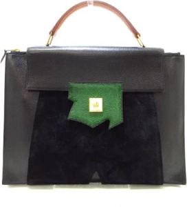 Hermès Vintage Pre-owned Leather shoulder-bags Zwart Dames