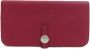 Hermès Vintage Pre-owned Leather wallets Rood Dames - Thumbnail 1