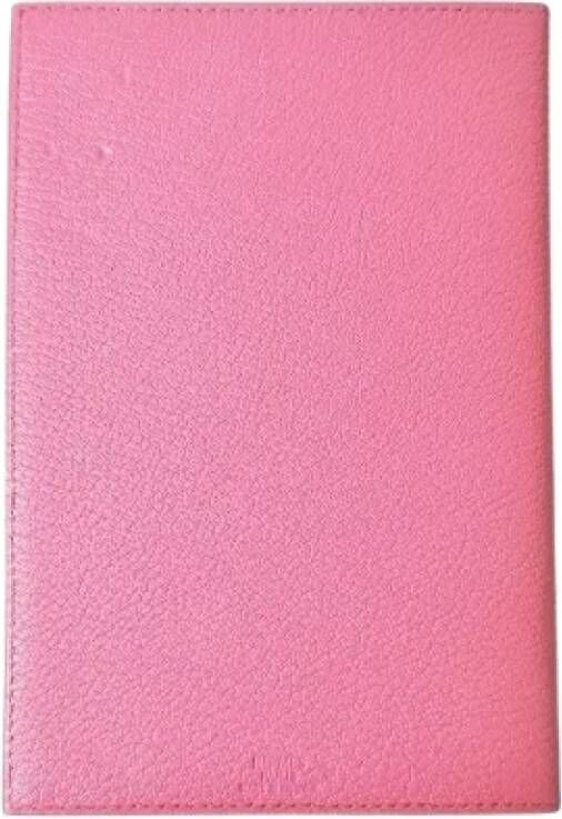 Hermès Vintage Pre-owned Leather wallets Roze Dames