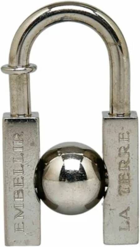 Hermès Vintage Pre-owned Metal key-holders Grijs Unisex