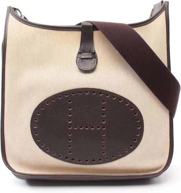Hermès Vintage Pre-owned Shoulder Bags Beige Dames