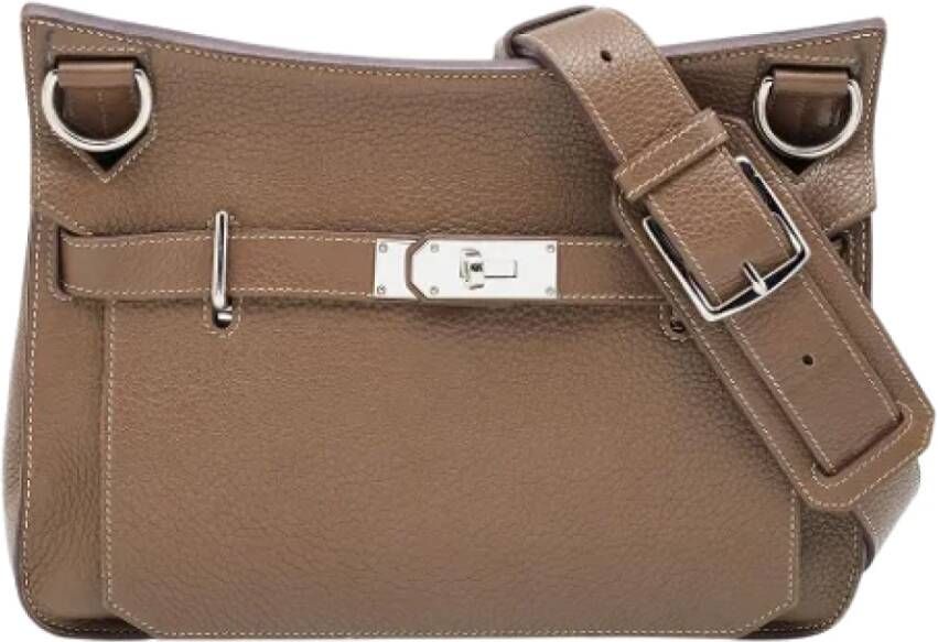 Hermès Vintage Pre-owned Shoulder Bags Bruin Dames