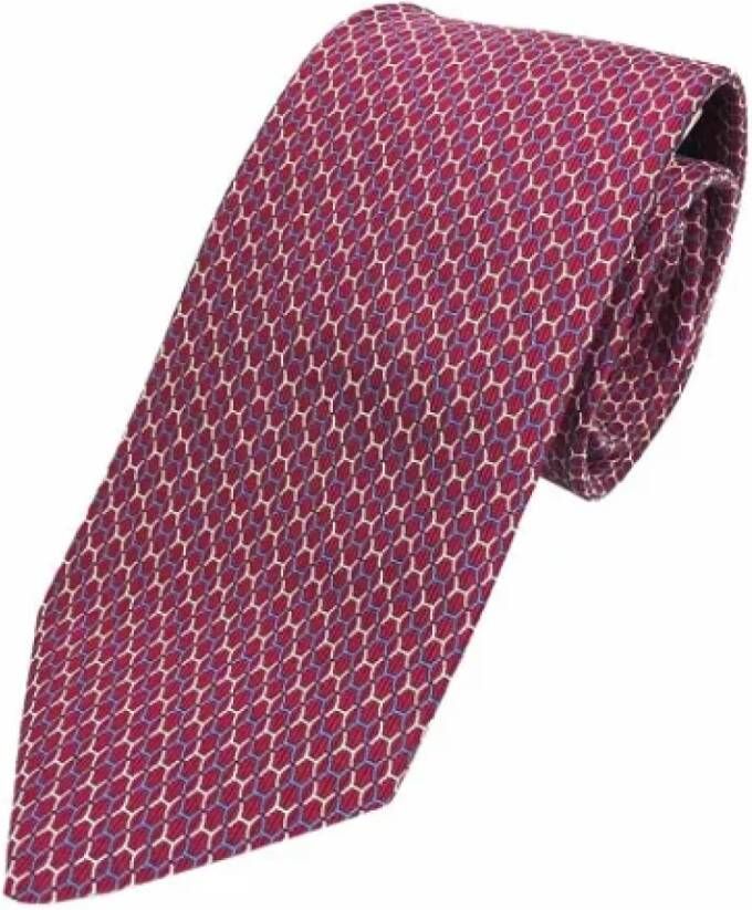 Hermès Vintage Pre-owned Silk home-office Purple Dames
