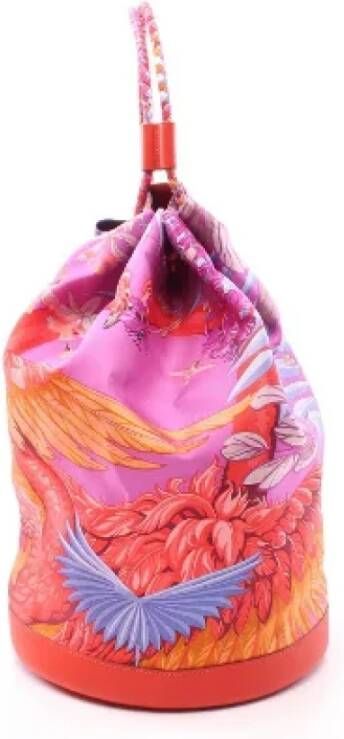 Hermès Vintage Pre-owned Silk shoulder-bags Multicolor Dames