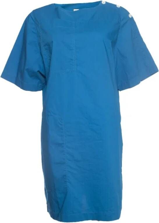 Hermès Vintage Pre-ownedCottondresses Blauw Dames