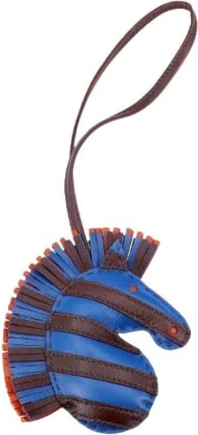 Hermès Vintage Tweedehands accessoire Blauw Dames