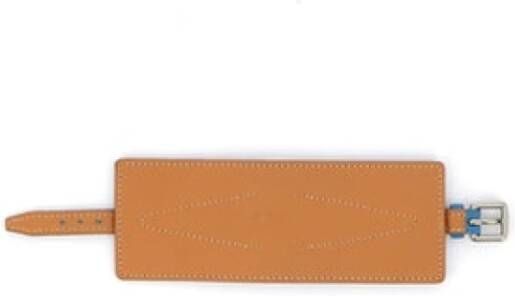 Hermès Vintage Tweedehands accessoire Bruin Dames