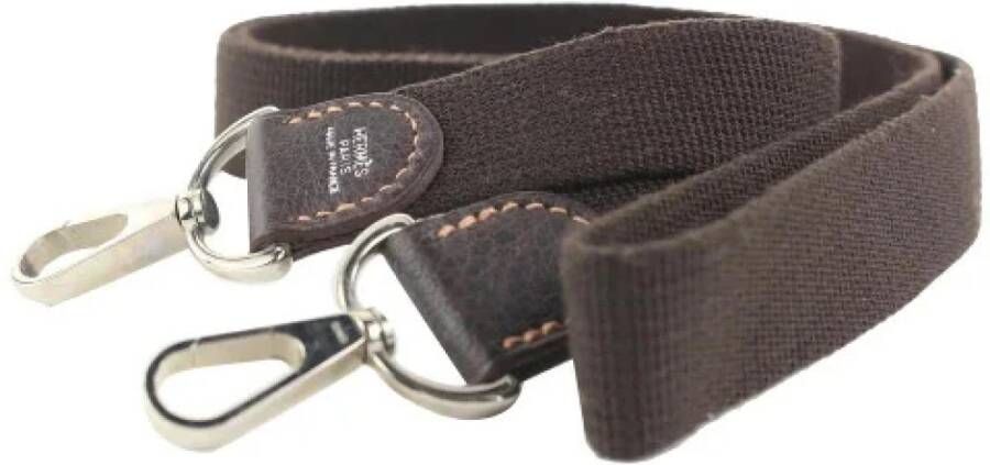 Hermès Vintage Tweedehands accessoire Bruin Dames