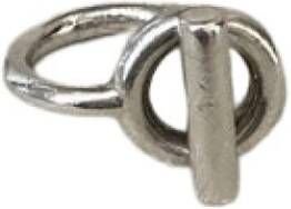 Hermès Vintage Tweedehands accessoire Grijs Dames