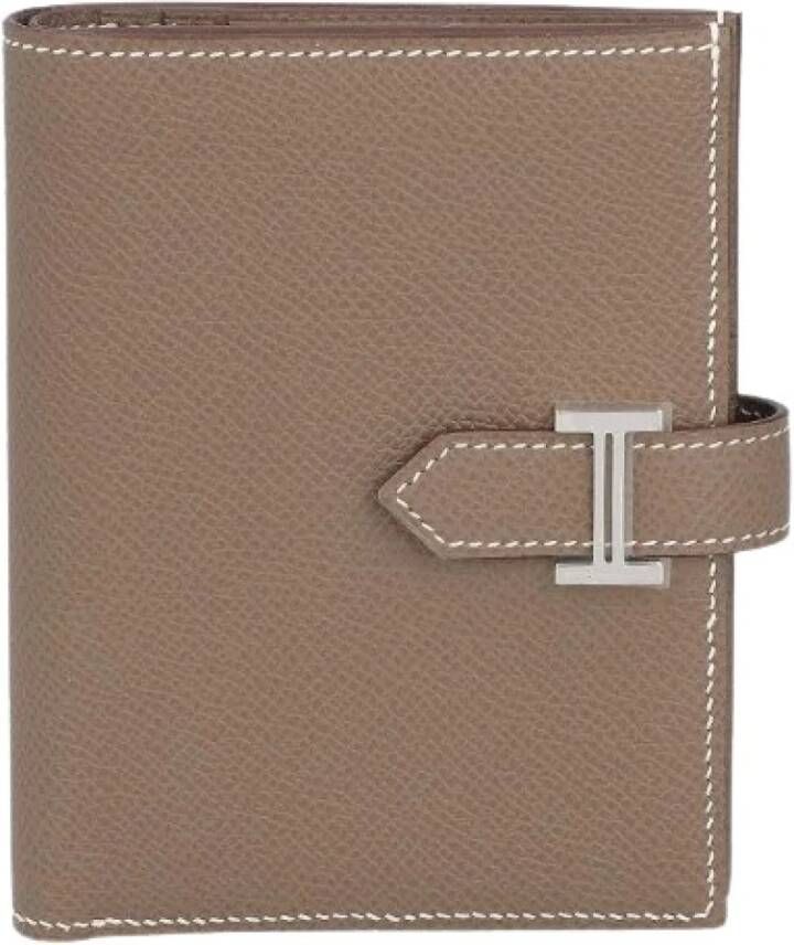 Hermès Vintage Tweedehands accessoire Grijs Dames