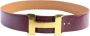 Hermès Vintage Tweedehands riem Bruin Dames - Thumbnail 1