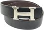 Hermès Vintage Tweedehands riem Zwart Dames - Thumbnail 1