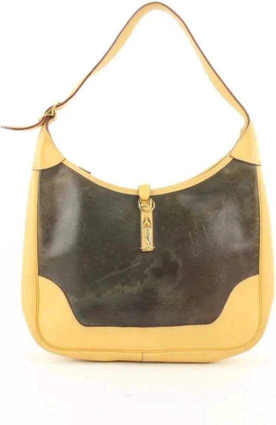 Hermès Vintage Tweedehands schoudertas Bruin Dames