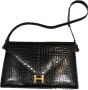 Hermès Vintage Tweedehands schoudertas Zwart Dames - Thumbnail 1