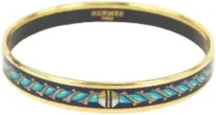 Hermès Vintage Tweedehands sieraden Yellow Dames
