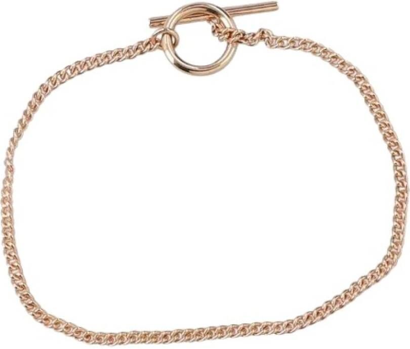 Hermès Vintage Tweedehands sieraden Geel Dames