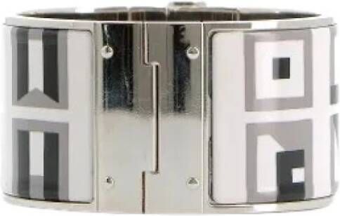 Hermès Vintage Tweedehands sieraden Grijs Dames