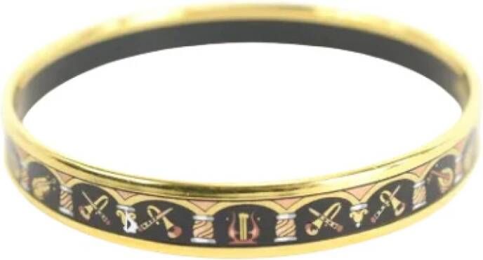 Hermès Vintage Tweedehands sieraden Zwart Dames