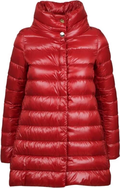 Herno Down Jackets Rood Dames