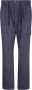 Herno Blauwe Broek met Trekkoord en Elastische Tailleband Blauw Heren - Thumbnail 1
