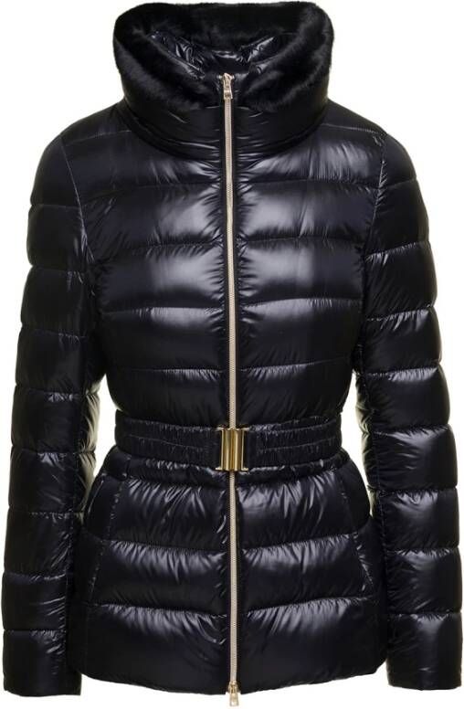 Herno Claudia Donsjas Zwart Black Dames