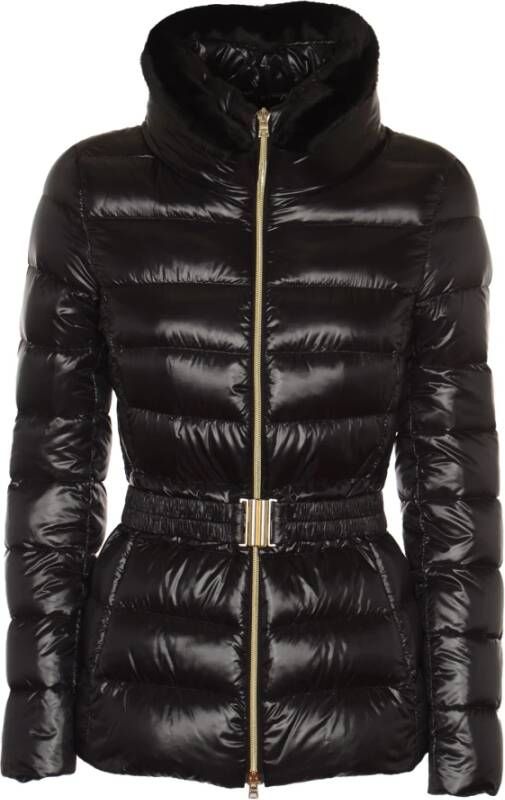 Herno Zwarte Jassen voor Stijlvolle Outfits Black Dames