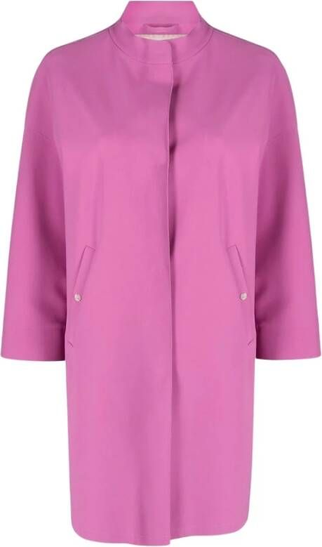 Herno Coats Roze Dames