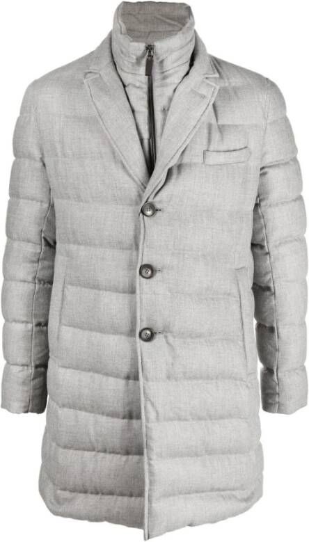 Herno Down Coats Grijs Heren