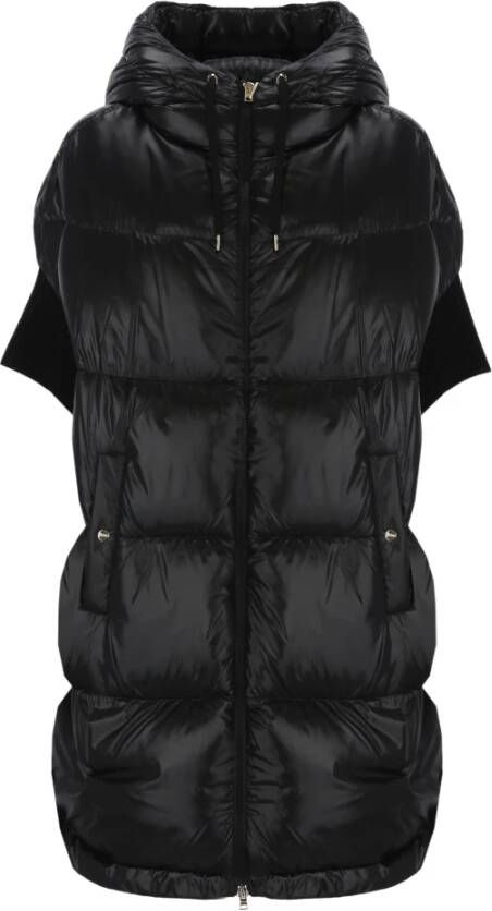 Herno Zwarte Jassen Black Dames