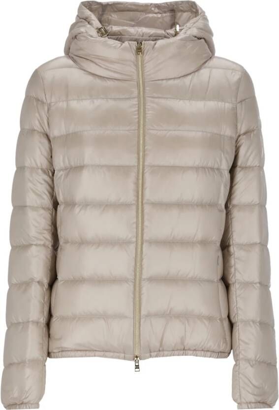 Herno Down Jackets Beige Dames