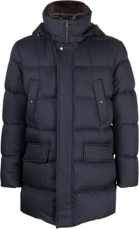 Herno Down Jackets Blauw Heren