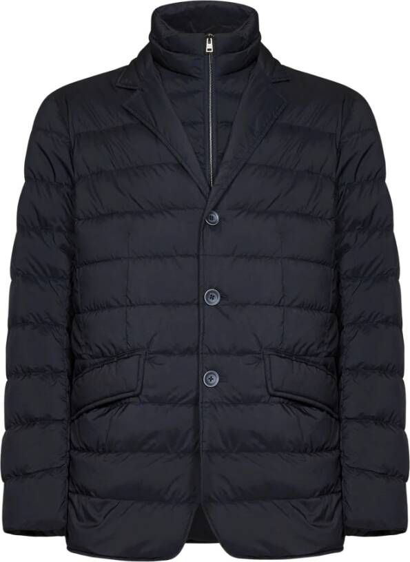 Herno Down Jackets Blauw Heren