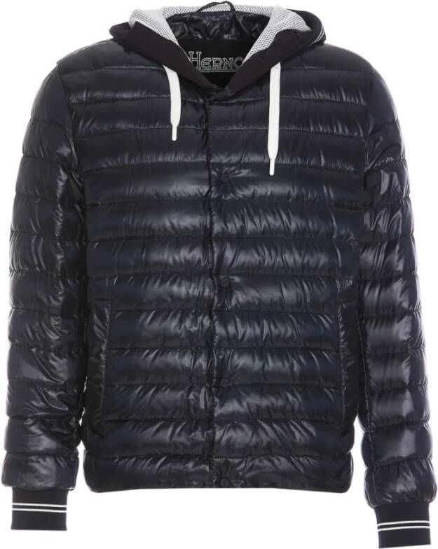 Herno Down Jackets Blauw Heren