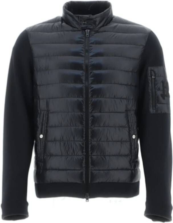 Herno Upgrade je buitenkledingcollectie met een stijlvolle en warme lichte jas Black Heren