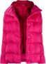 Herno Fuchsia Gewatteerde Donsjas met Capuchon Roze Dames - Thumbnail 1