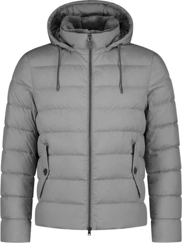 Herno Grijze Jas PI070ur.13220.106560 Grijs Heren