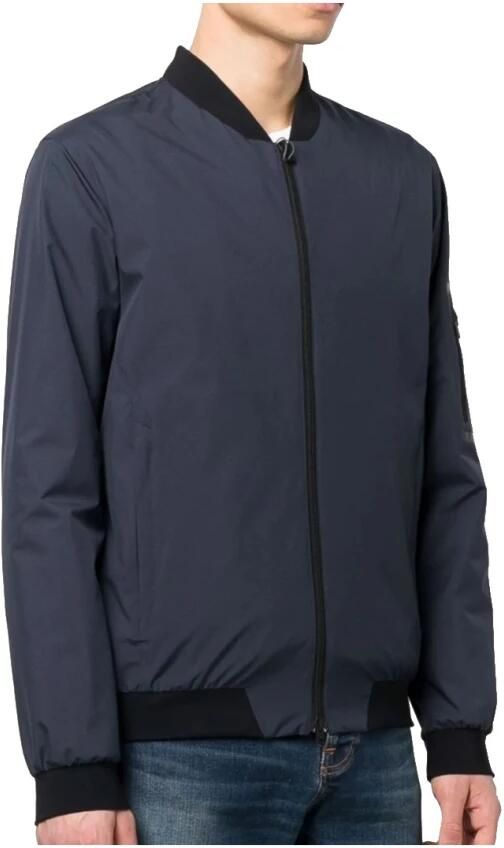 Herno Zwarte Bomberjack met Gore-Tex Infinium Windstopper Stof Black Heren - Foto 3