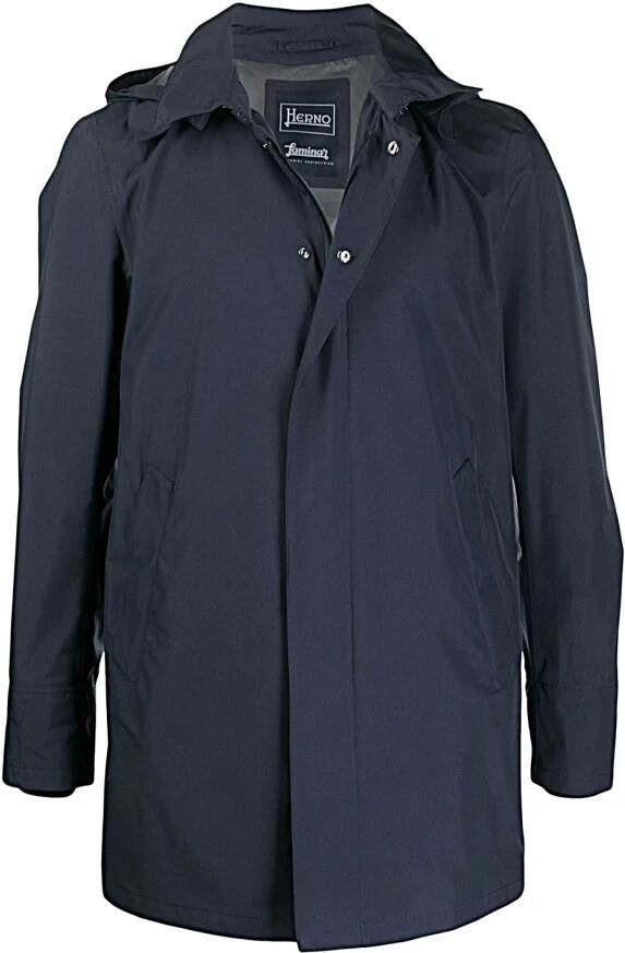 Herno Stijlvolle Jas Blue Heren